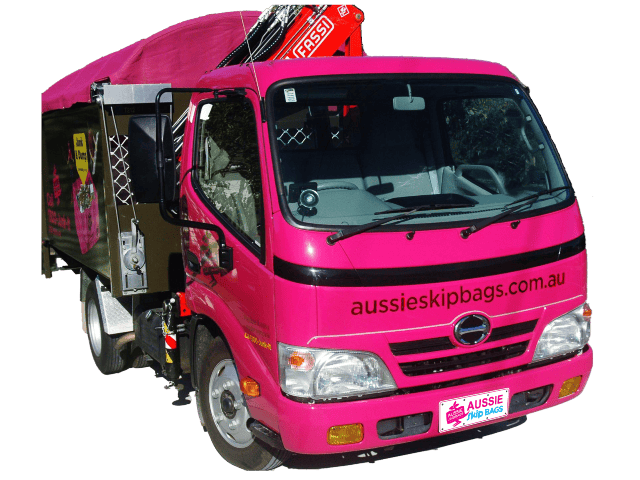 Aussie Skip Bags Gold Coast image of our truck