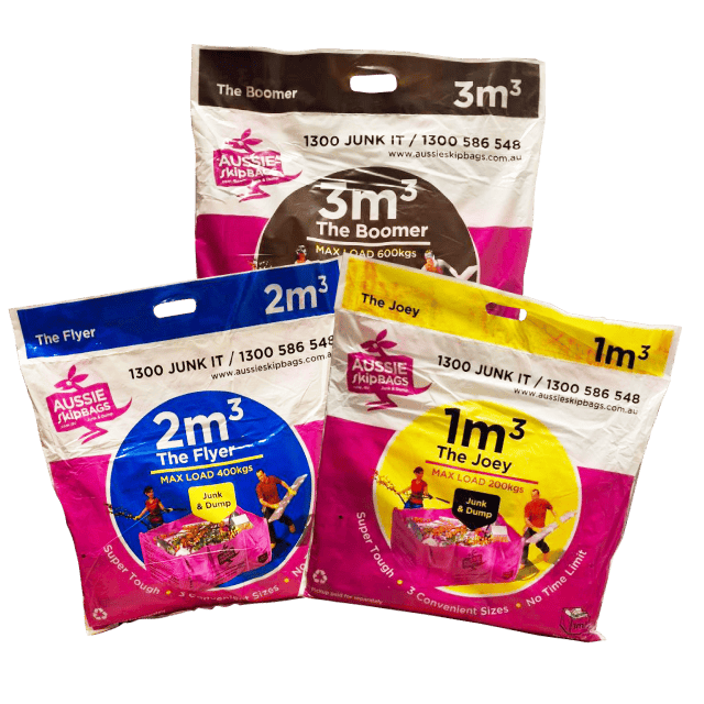 Aussie Skip Bags in 3 sizes