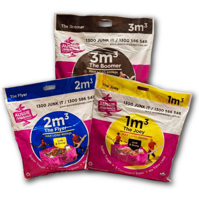 Aussie Skip Bags in 3 sizes