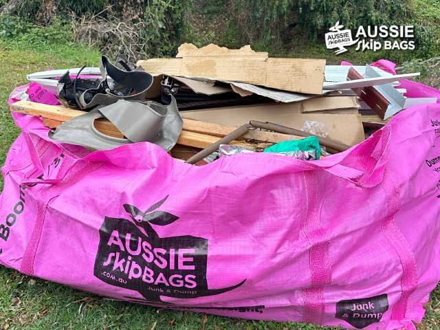 Aussie Skip Bags Mackay image of our bag ready for pickup